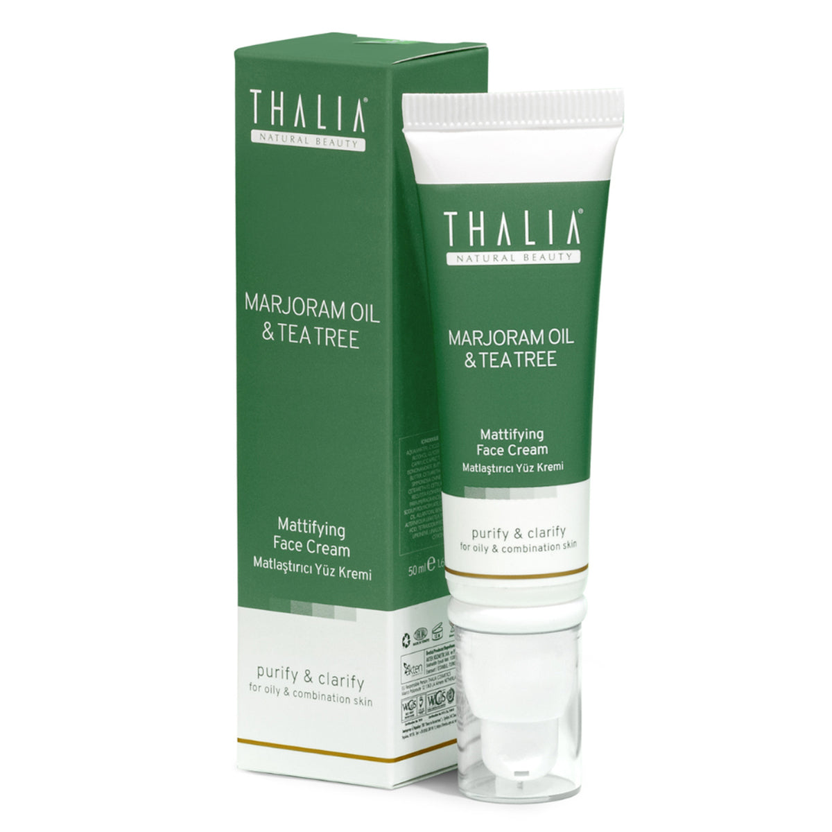 Thalia Acne Removal & Pore Tightening Mattifying Face Care Cream 50ml